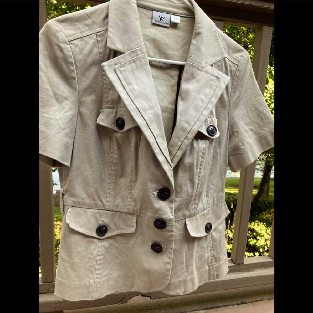 Slimming Worthington sand/tan-jacket